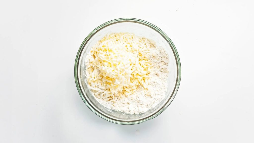 Butter Mixed in Sweet Potato Bowl