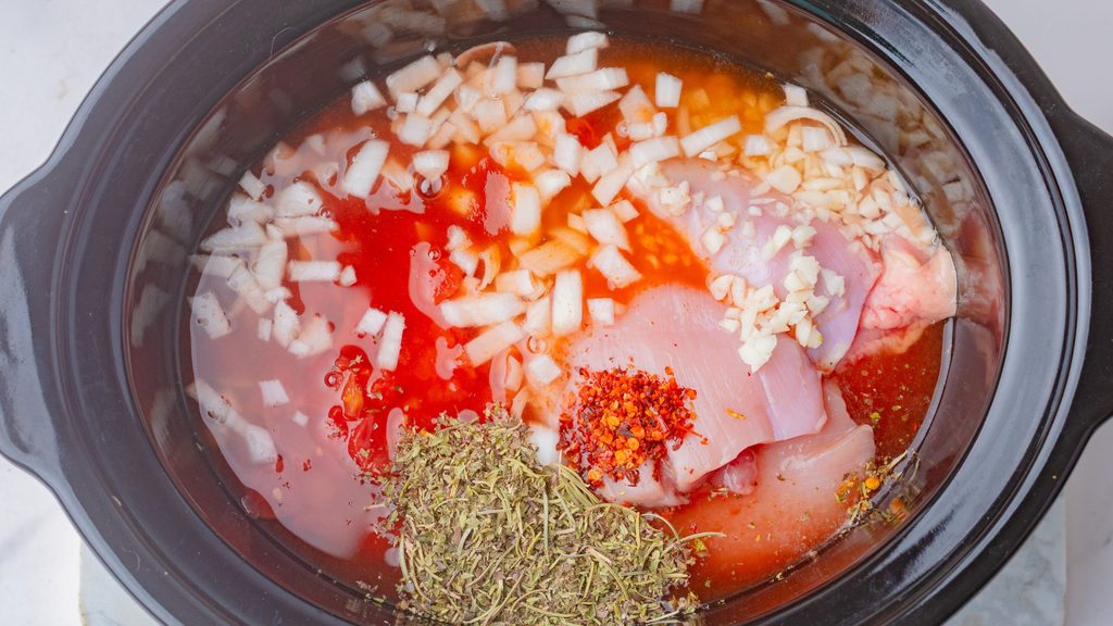 Cooked Chicken Packaging Slow Cooker Chicken Parmesan Soup