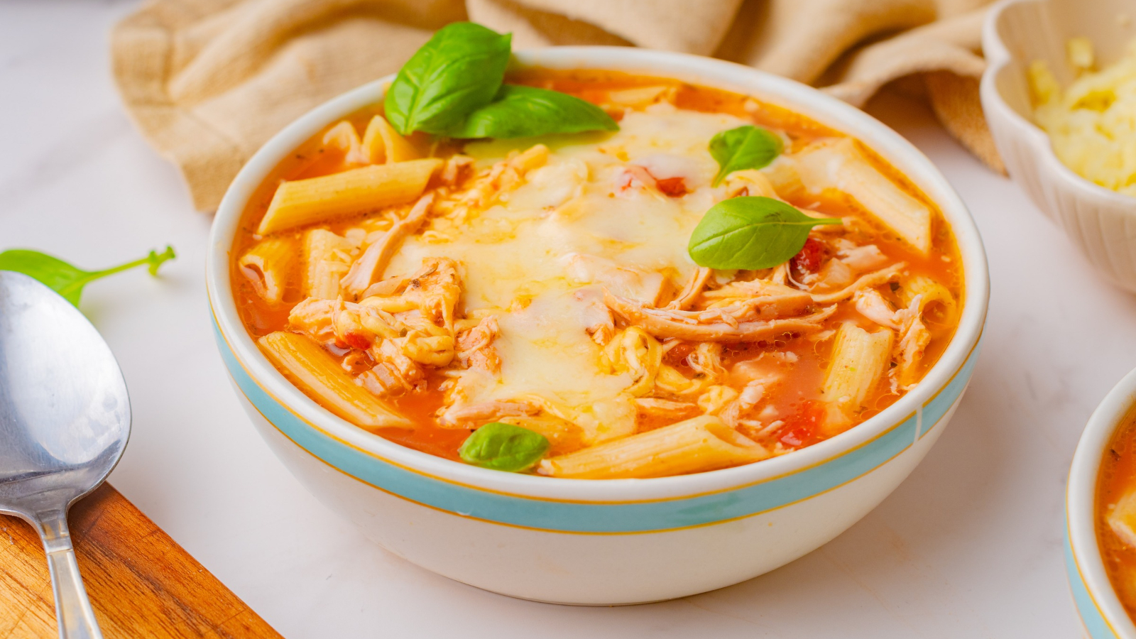 Chicken Parm Soup Without Breading
