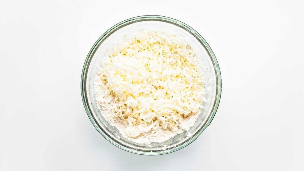 Shredded Butter With Dry Ingredients