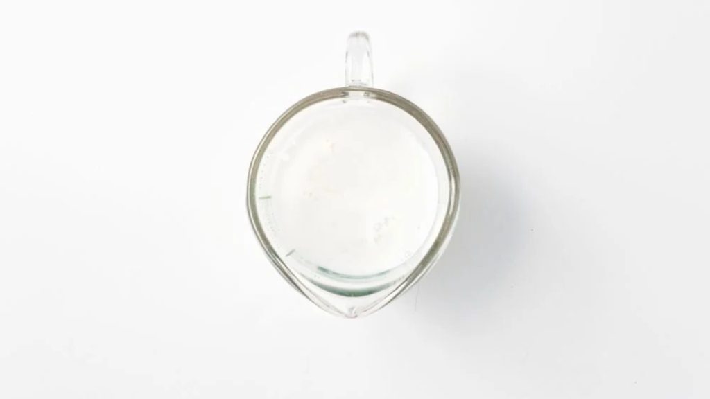 White Milk and Vinegar Combination